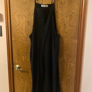 Loose Long Bib Cropped Wide Leg Jumpsuit